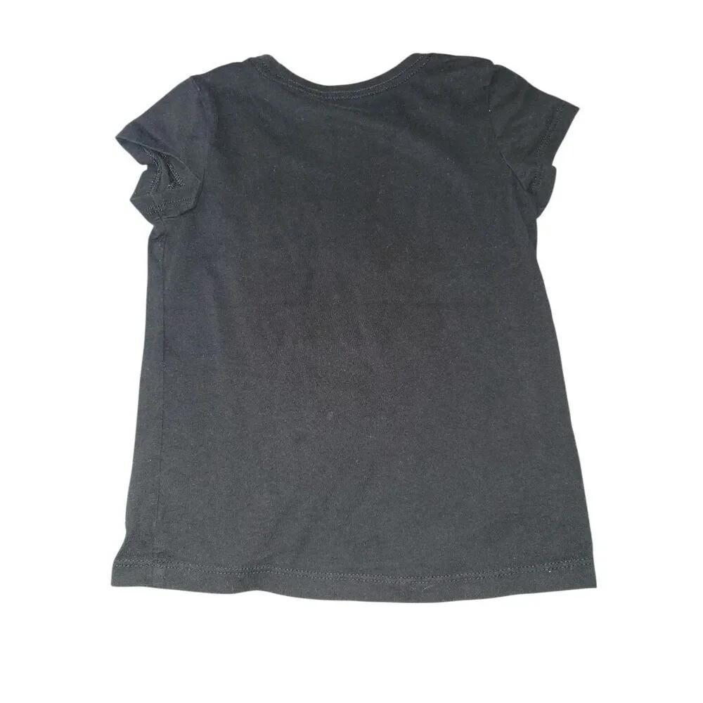 Nike Black Tee with Pink Layered 